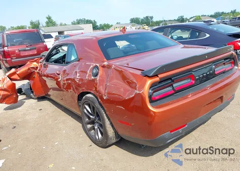 2021 Dodge Challenger R/T Scat Pack z USA, uszkodzony, nr VIN 2C3CDZFJ2MH624085